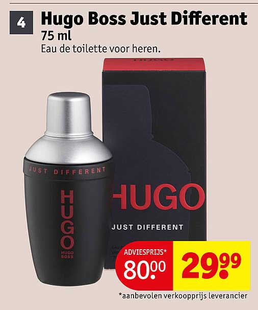 Hugo Boss Just Different 75 ml Eau de toilette voor heren