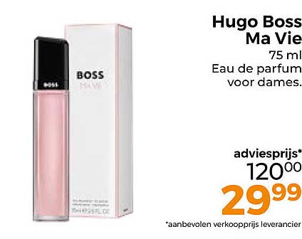 Hugo Boss Ma Vie 75 ml Eau de parfum voor dames.
