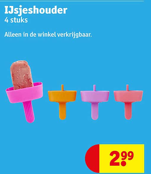 IJsjeshouder 4 stuks