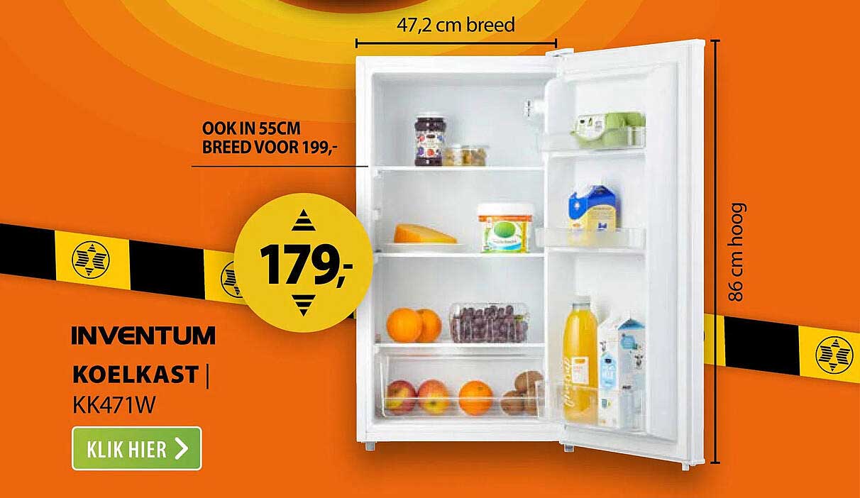 INVENTUM KOELKAST | KK471W