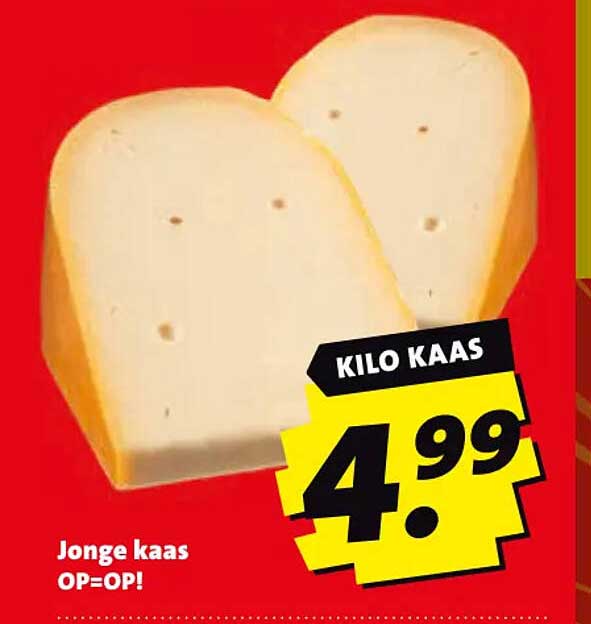 Jonge kaas OP=OP! KILO KAAS