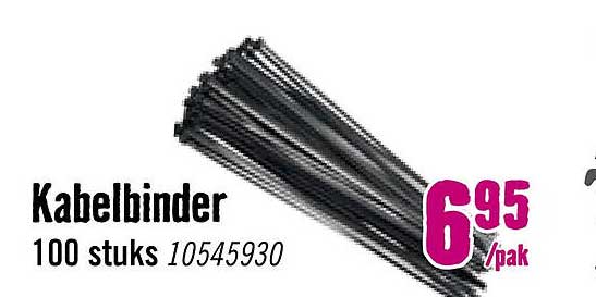 Kabelbinder 100 stuks 10545930