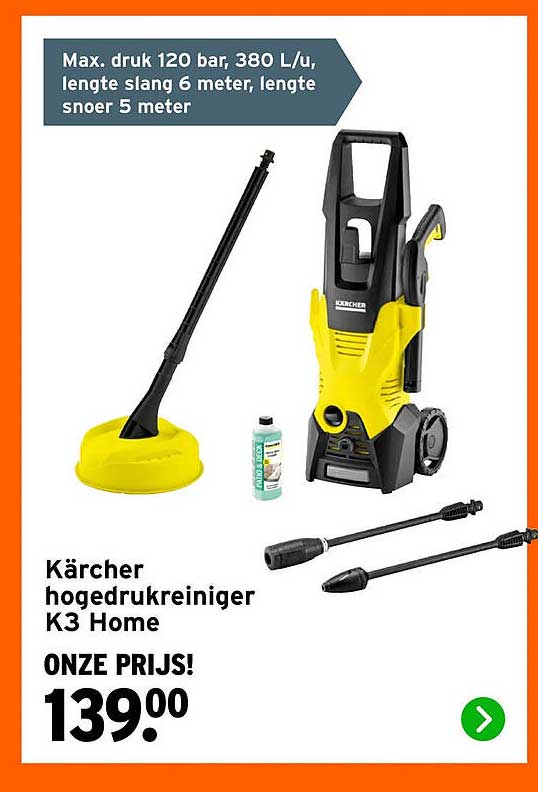Kärcher hogedrukreiniger K3 Home