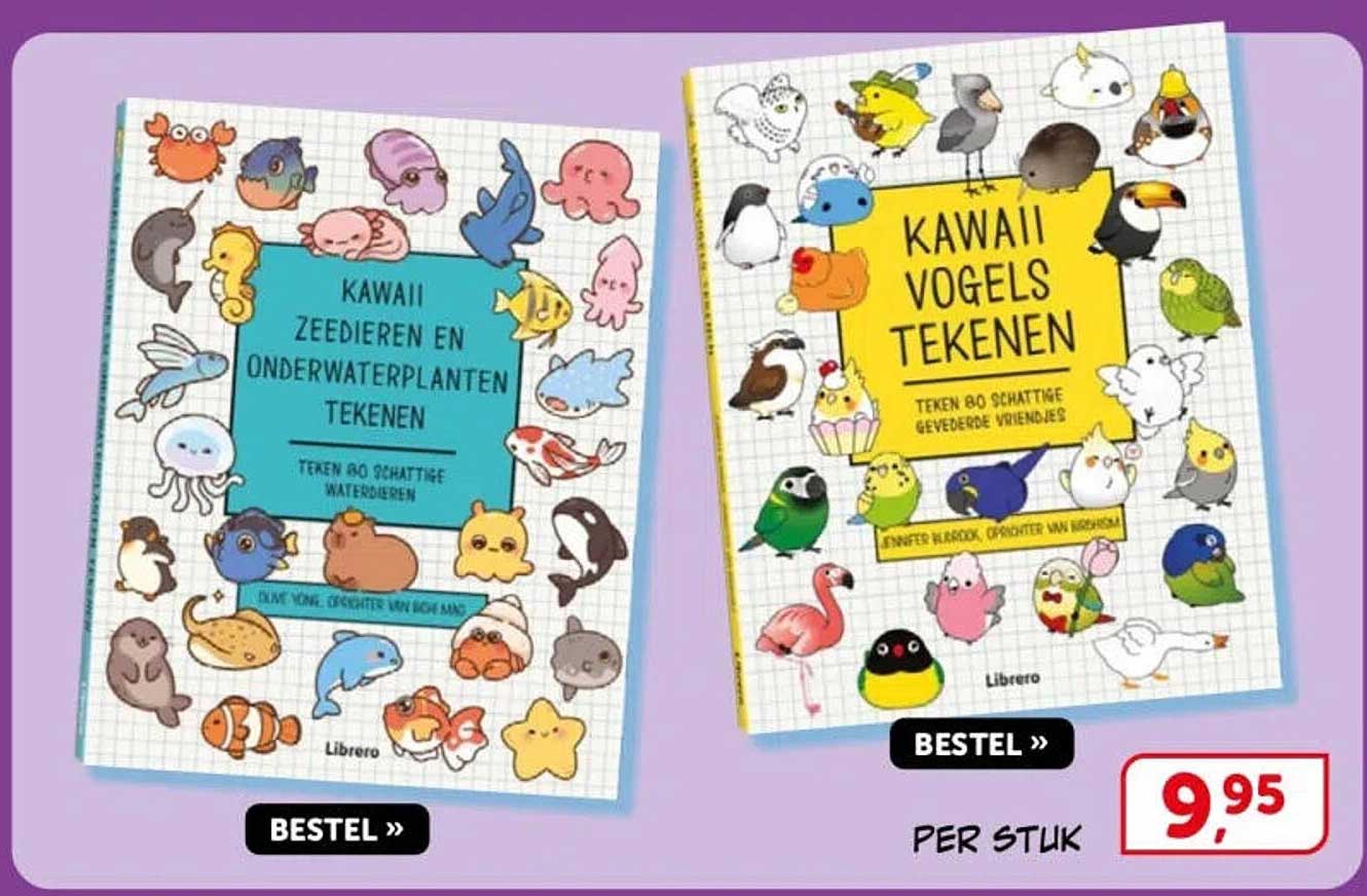 Kawaii Vogels Tekenen