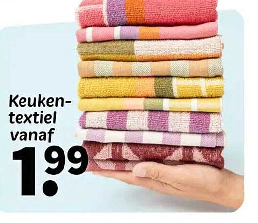 Keuken-textiel vanaf