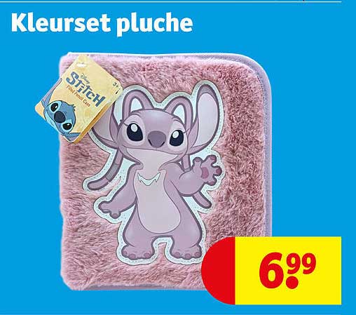 Kleurset pluche