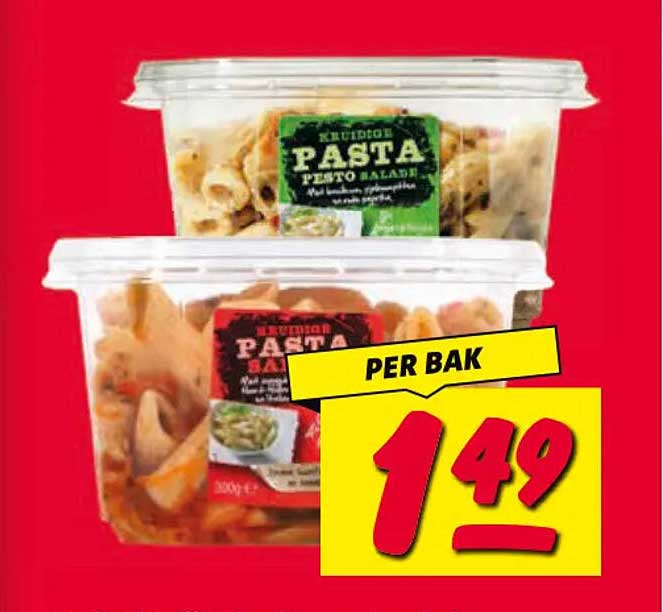 Kruidvat Pasta pesto salade PER BAK