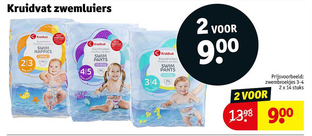Kruidvat zwemluier