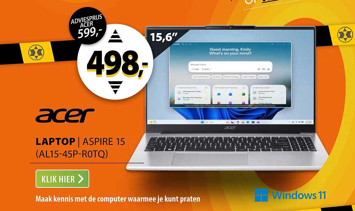 Laptop | Aspire 15 (AL15-45P-R0TQ)