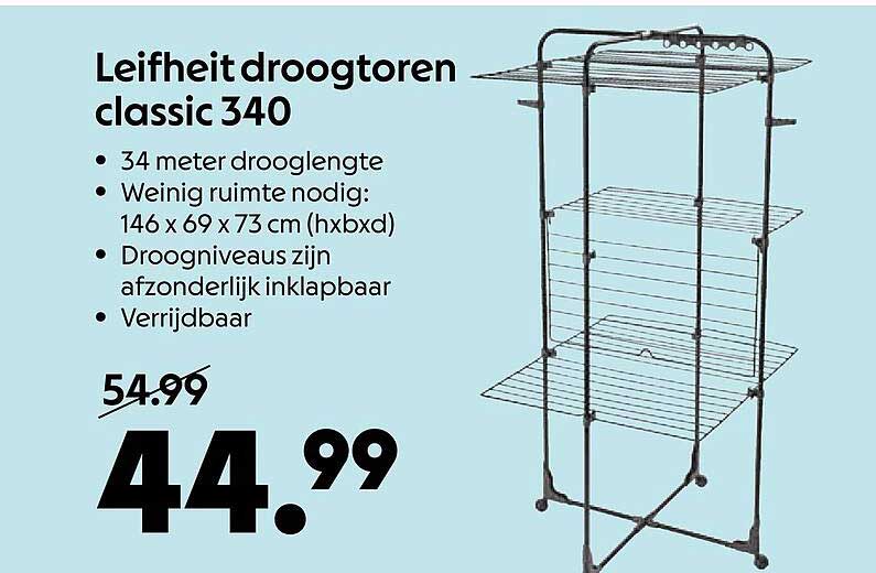 Leifheit droogtoren classic 340
