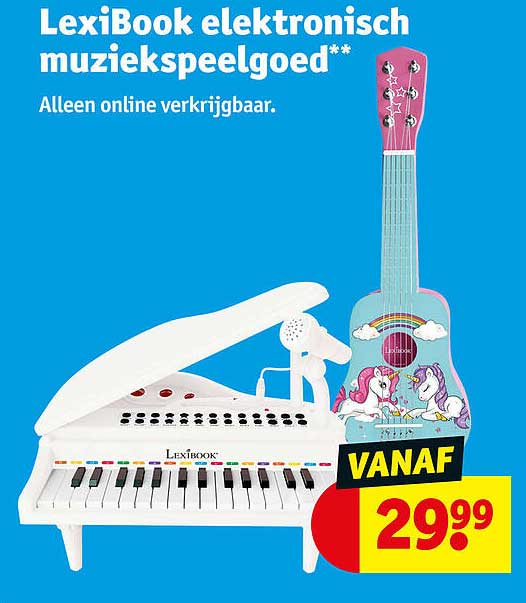 LexiBook elektronisch muziek­speelgoed**