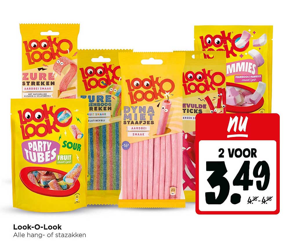 Look-O-Look Alle hang- of stazakken