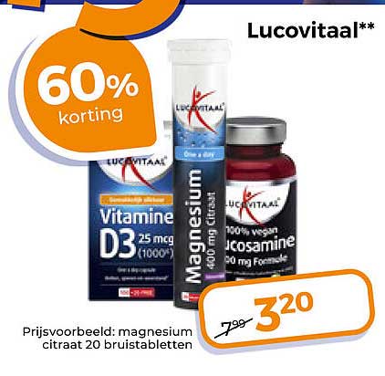 Lucovitaal** 60% korting