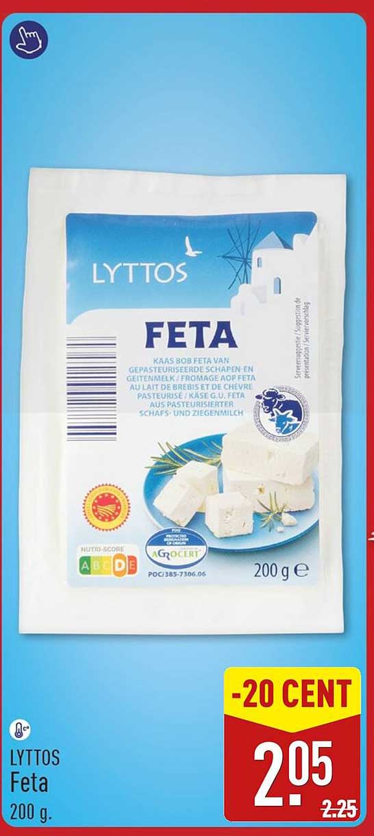 LYTTOS Feta 200 g -20 CENT