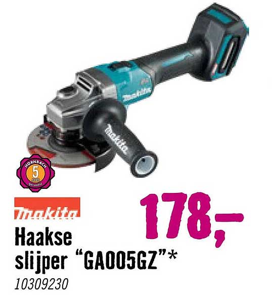 Makita Haakse slijper “GA005GZ”*