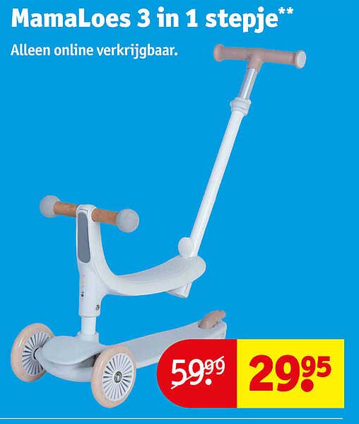 MamaLoes 3 in 1 stepje**