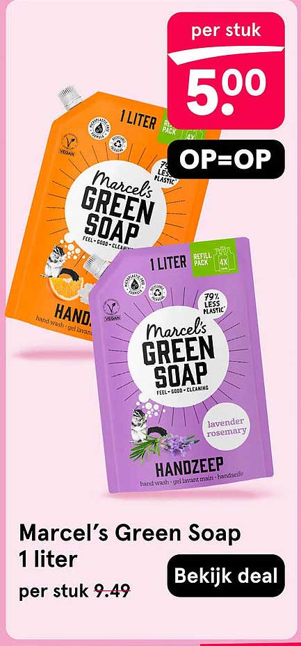 Marcel's Green Soap 1 liter