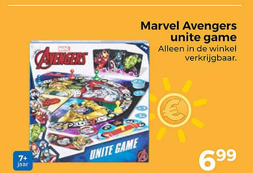 Marvel Avengers unite game