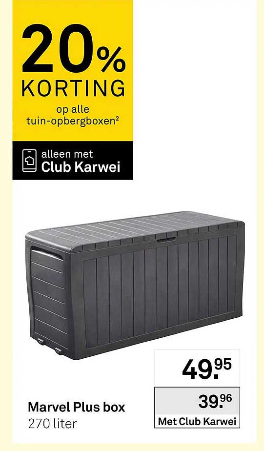 Marvel Plus box 270 liter