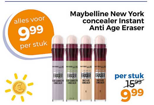 Maybelline New York concealer Instant Anti Age Eraser