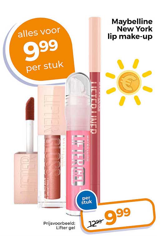 Maybelline New York lip make-up