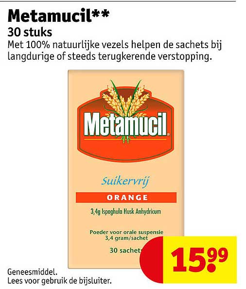 Metamucil** 30 stuks