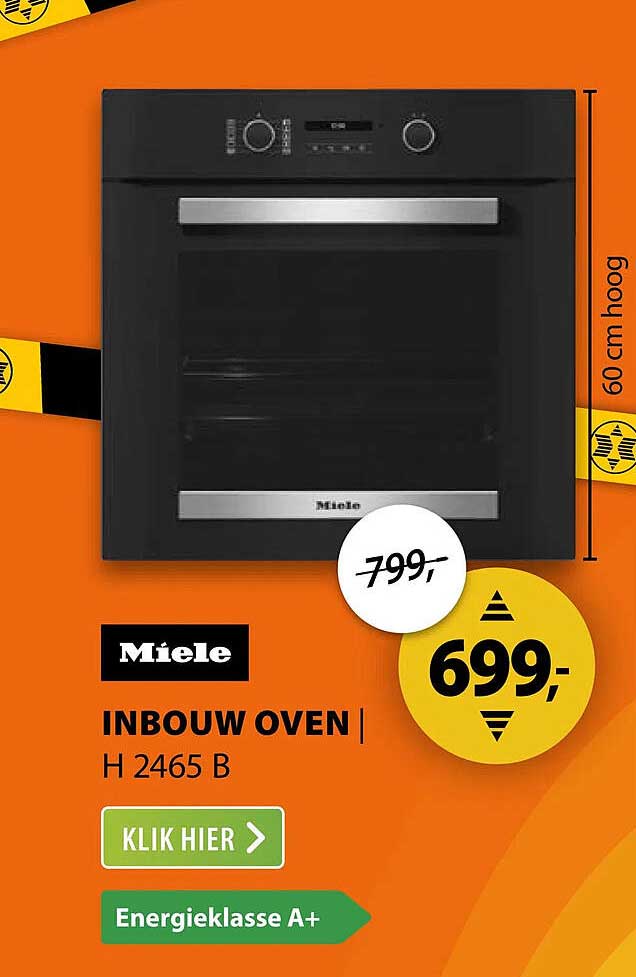 Miele INBOUW OVEN H 2465 B