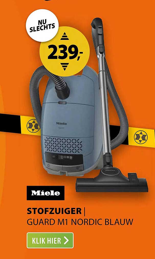 Miele stofzuiger Guard M1 Nordic blauw