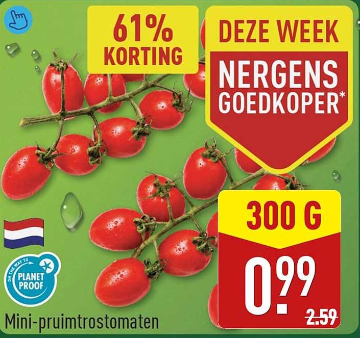 Mini-pruimtrostomaten