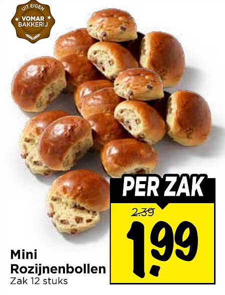 Mini Rozijnenbollen