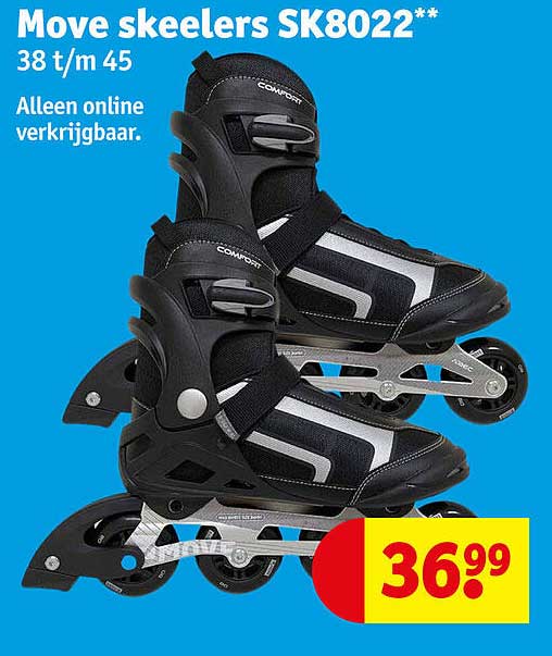 Move skeelers SK8022** 38 t/m 45 Alleen online verkrijgbaar.