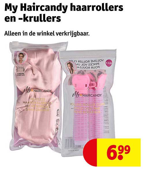 My Haircandy haarrollers en -krullers