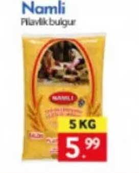 Namli Pilavlik bulgur 5 KG
