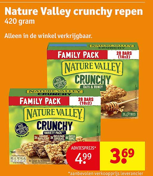 Nature Valley crunchy repen 420 gram