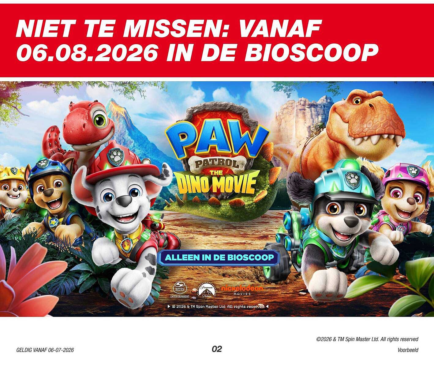 NIET TE MISSEN: VANAF 06.08.2026 IN DE BIOSCOOP