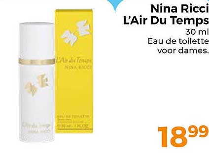 Nina Ricci L’Air Du Temps 30 ml Eau de toilette voor dames