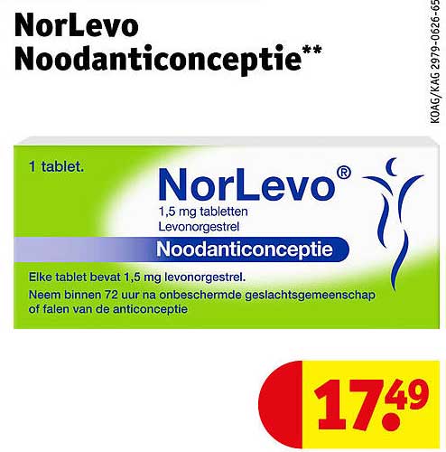 NorLevo Noodanticonceptie**