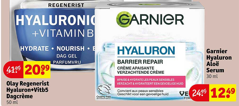 Olay Regenerist Hyaluron+Vitb5 Dagcrème