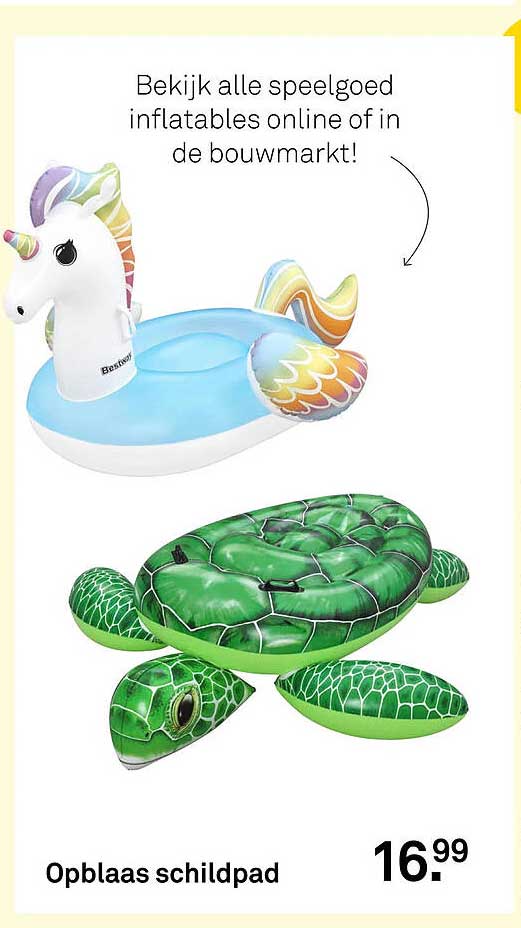 Opblaas schildpad