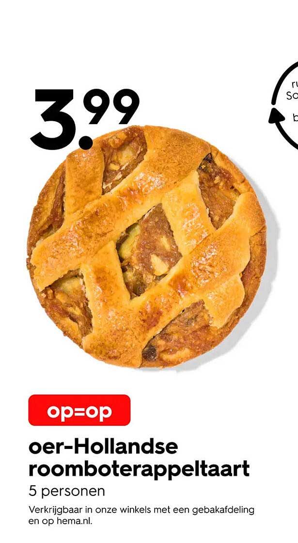 op=op oer-Hollandse roomboterappeltaart