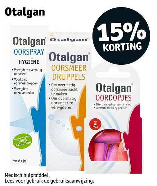 Otalgan 15% KORTING