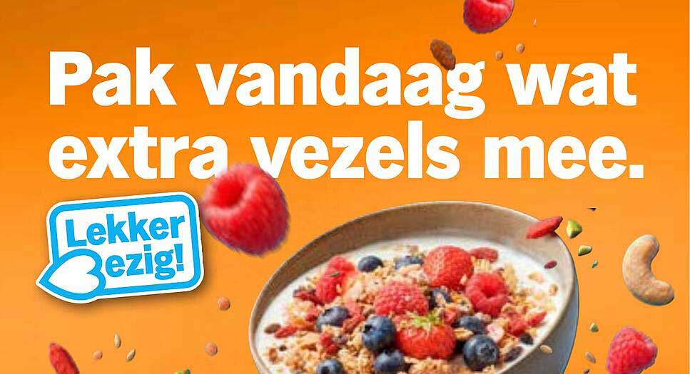 Pak vandaag wat extra vezels mee.