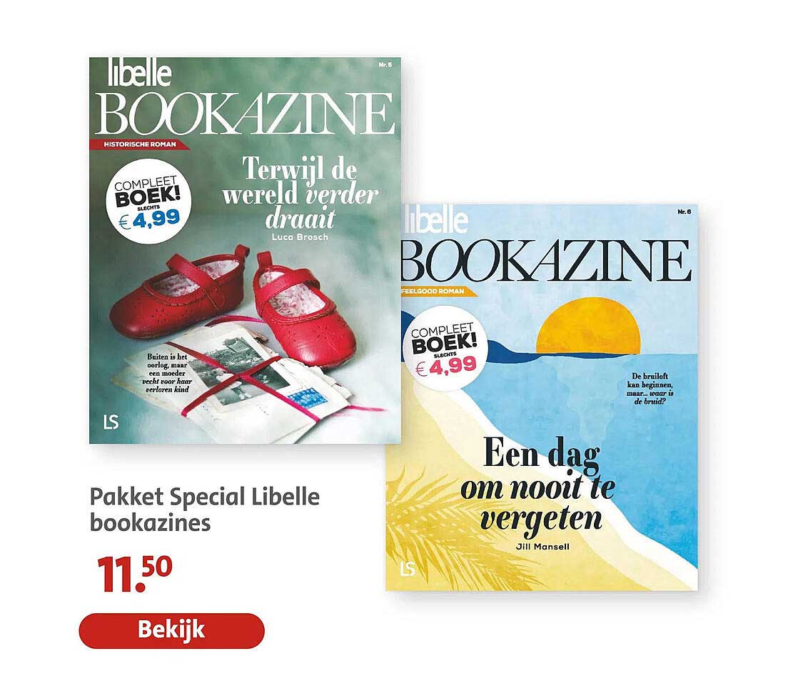 Pakket Special Libelle bookazines