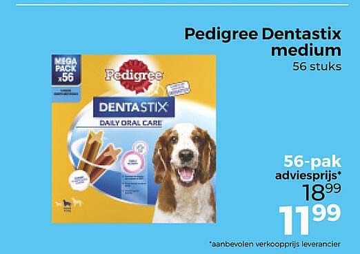 Pedigree Dentastix medium 56 stuks