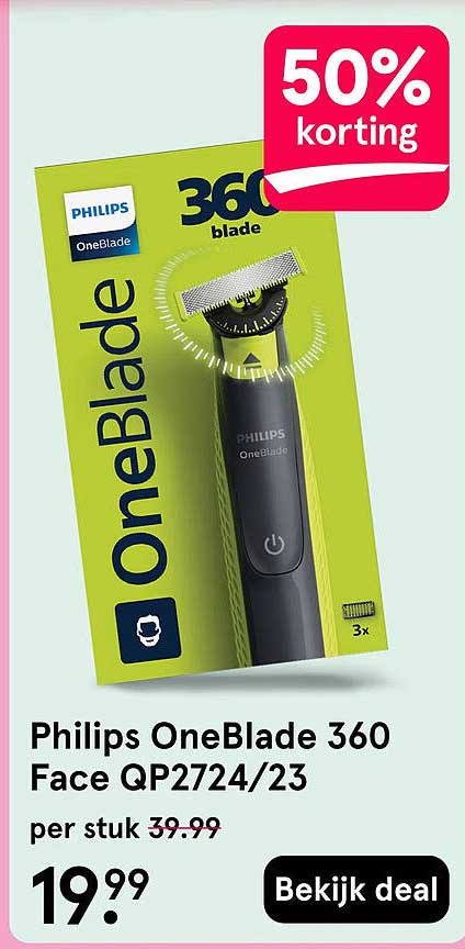 Philips OneBlade 360 Face QP2724/23
