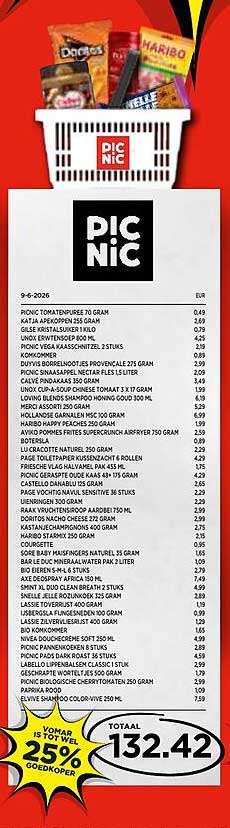 PicNic tomatenpuree 70 gram