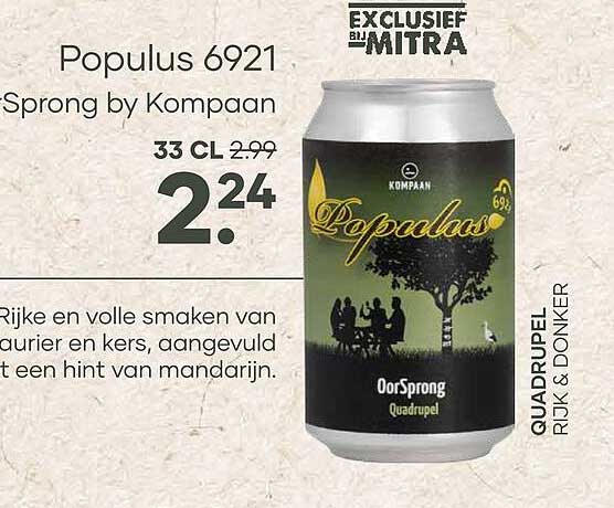 Populus 6921 Sprong by Kompaan