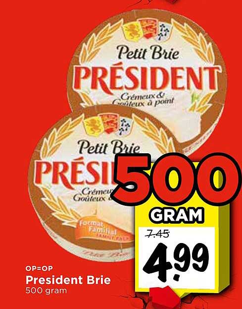 President Brie 500 gram