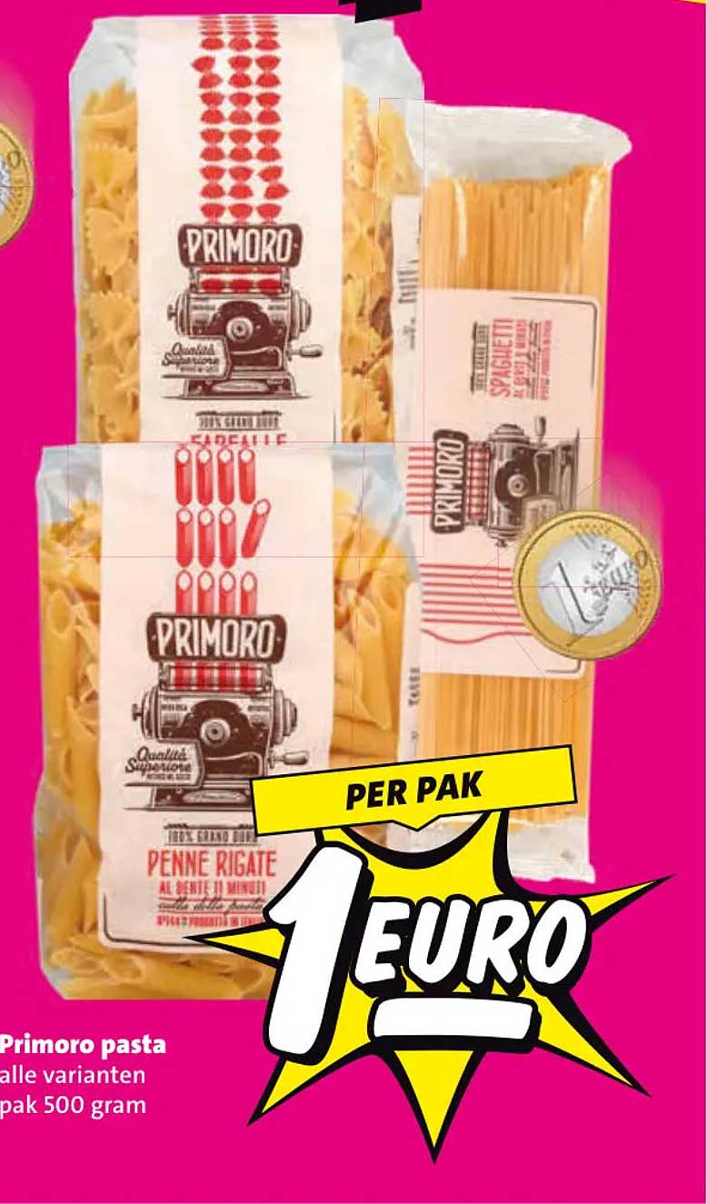 Primoro pasta alle varianten pak 500 gram