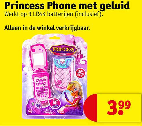 Princess Phone met geluid
